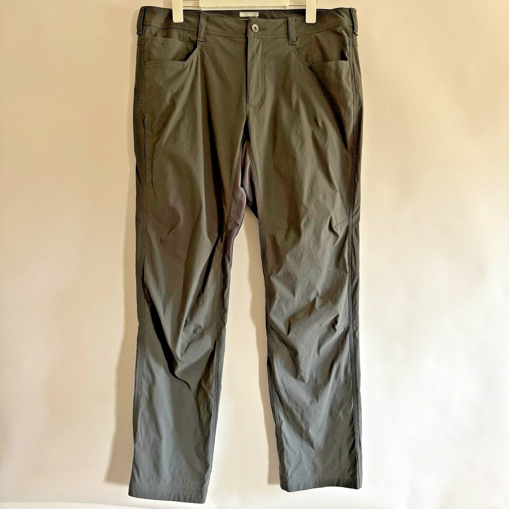 Marmot Mens Verde Hiking Pant 36 Gray Camping Climbing Outdoor Gorpcore Nylon